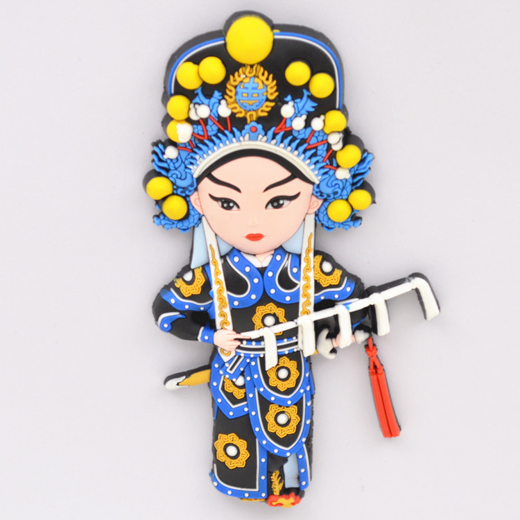 中国风Q版京剧脸谱图片