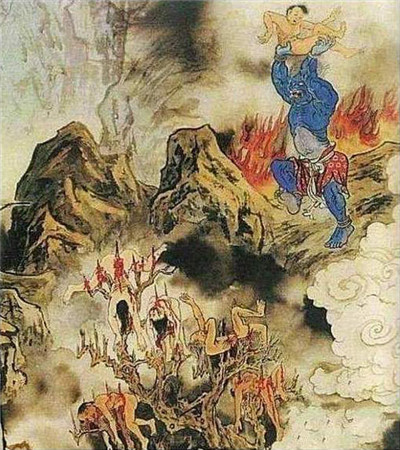 中国古代十八层地狱的传说图解