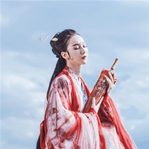 庭院深深思几许古风女子头像，古风真人头像
