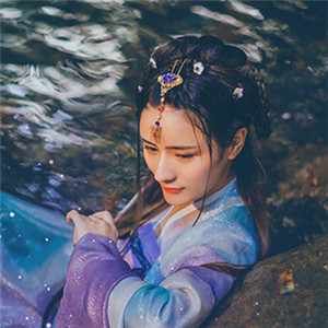 星辉光影汉服古风女子头像，妖媚女生头像
