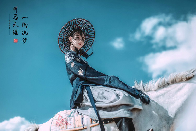 一纸流沙·倚马天涯，古装人像摄影