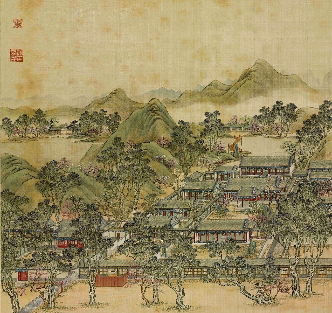 国画：倾世绝美圆明园比你想像的更美《一》