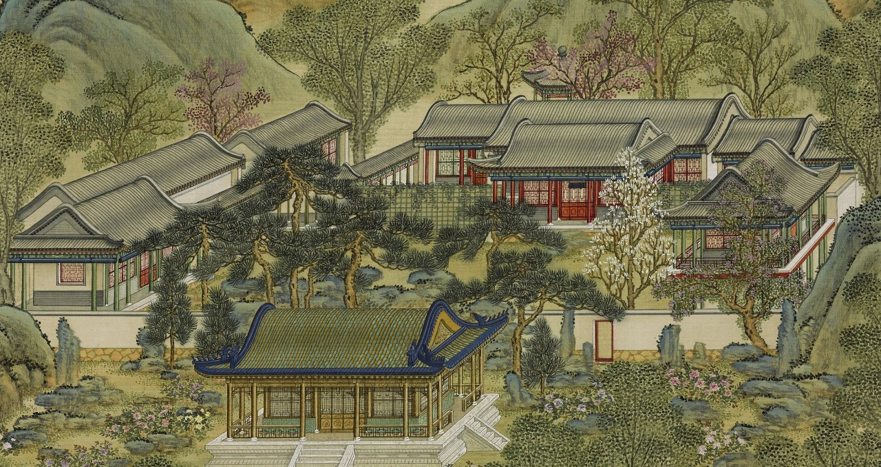 国画：倾世绝美圆明园比你想像的更美《一》