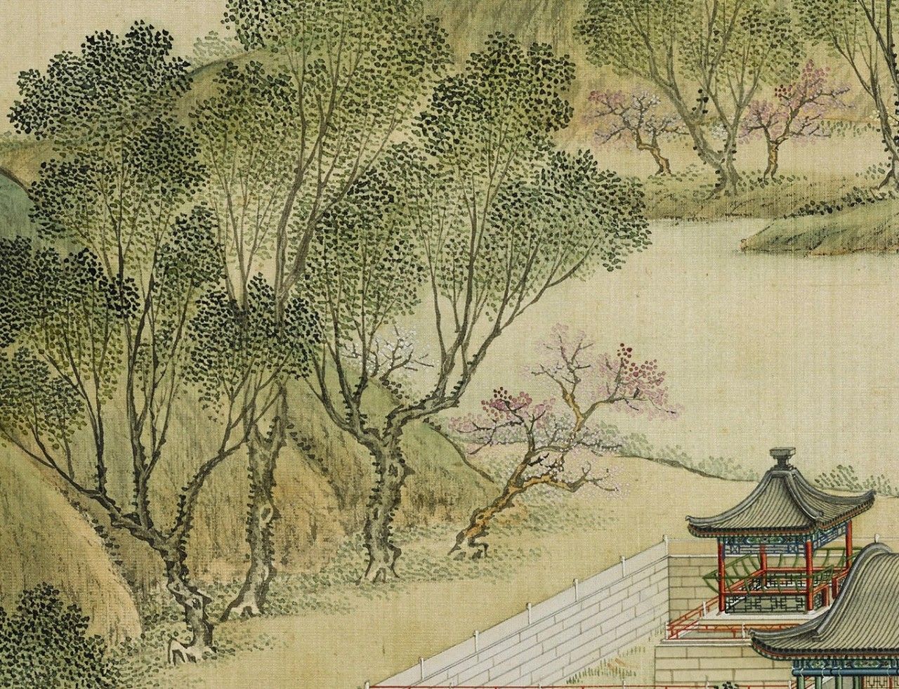 国画：倾世绝美圆明园比你想像的更美《一》