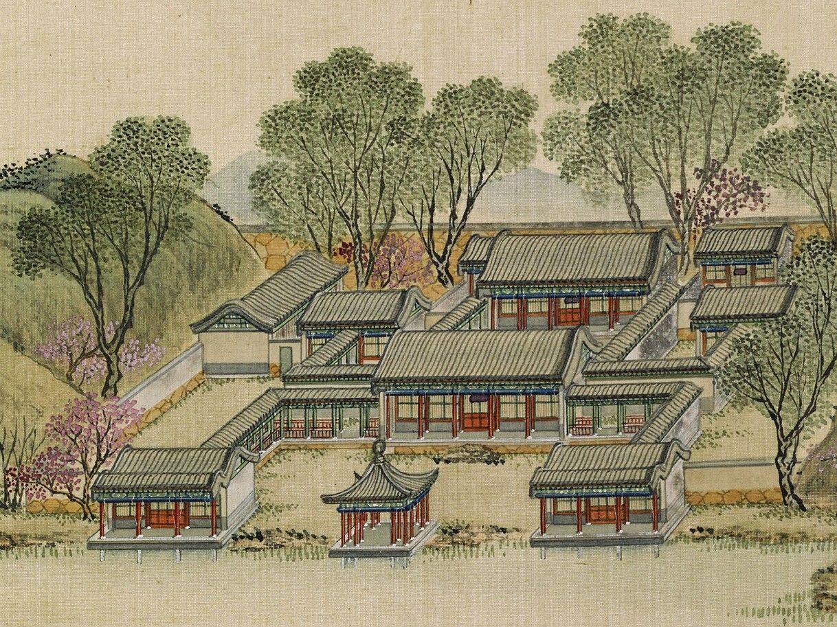 国画：倾世绝美圆明园比你想像的更美《二》