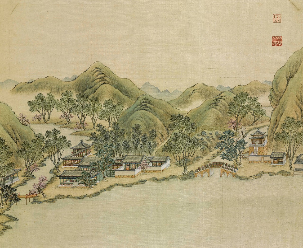 国画：倾世绝美圆明园比你想像的更美《二》