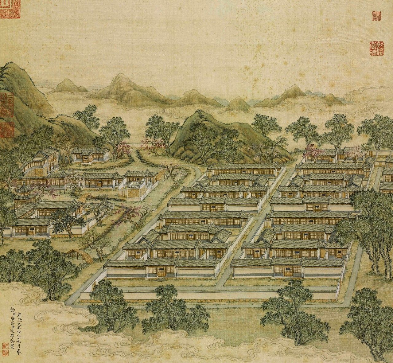 国画：倾世绝美圆明园比你想像的更美《二》