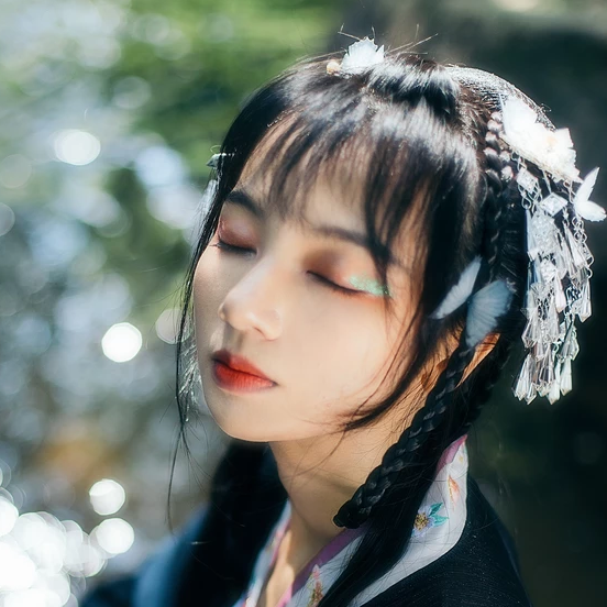 中国风清新可爱唯美古风女子头像
