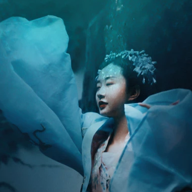 中国风清新花朵唯美古风女子头像
