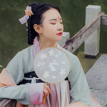 小清新唯美可爱头像，中国风古风真人女子头像
