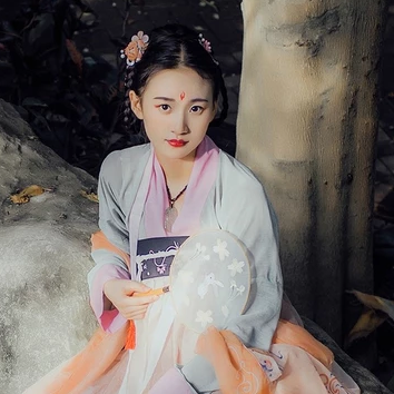 小清新唯美可爱头像，中国风古风真人女子头像