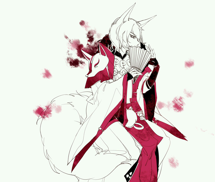 阴阳师妖狐古风图片