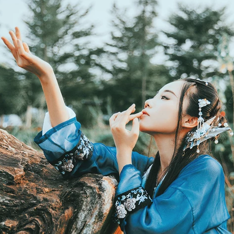 人鱼传说妖艳头像，唯美古风女子头像