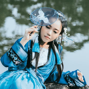 人鱼传说妖艳头像，唯美古风女子头像