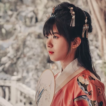 亲密甜美情侣头像,唯美古风真人头像