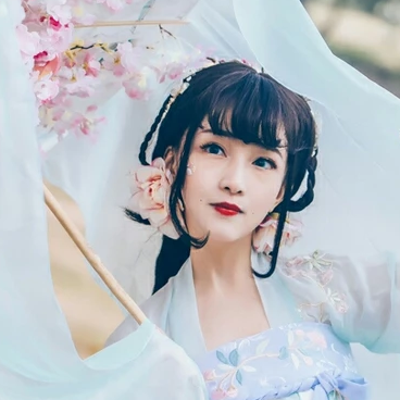 森林花仙子女生头像，唯美古风真人头像