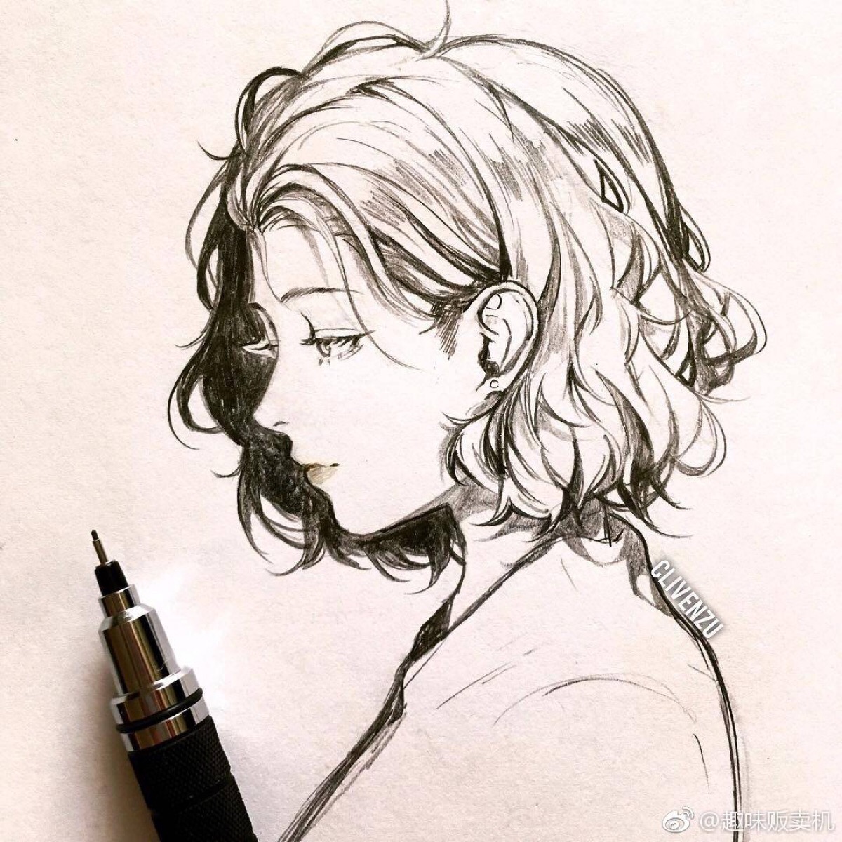 简笔且不失美感的精美插画
