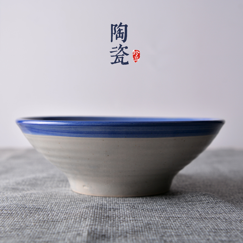风格各异的陶瓷斗笠碗，简约大气陶瓷碗