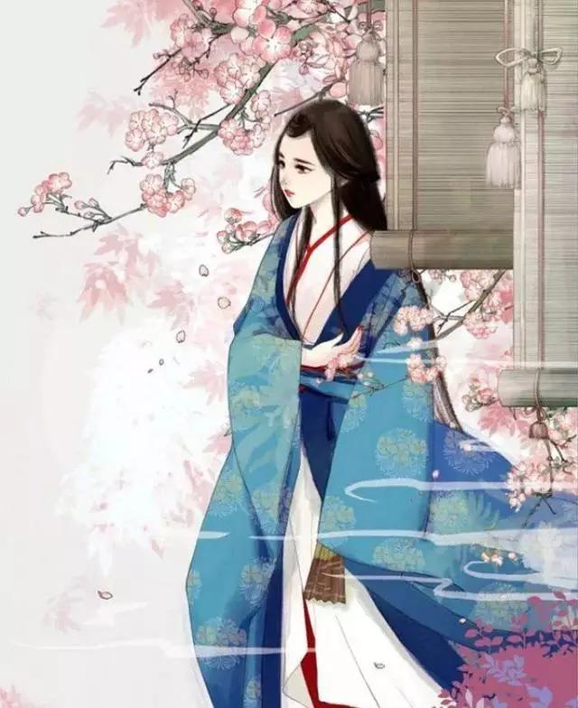 唯美古风图片：痛苦的相思引燃了另一种独孤