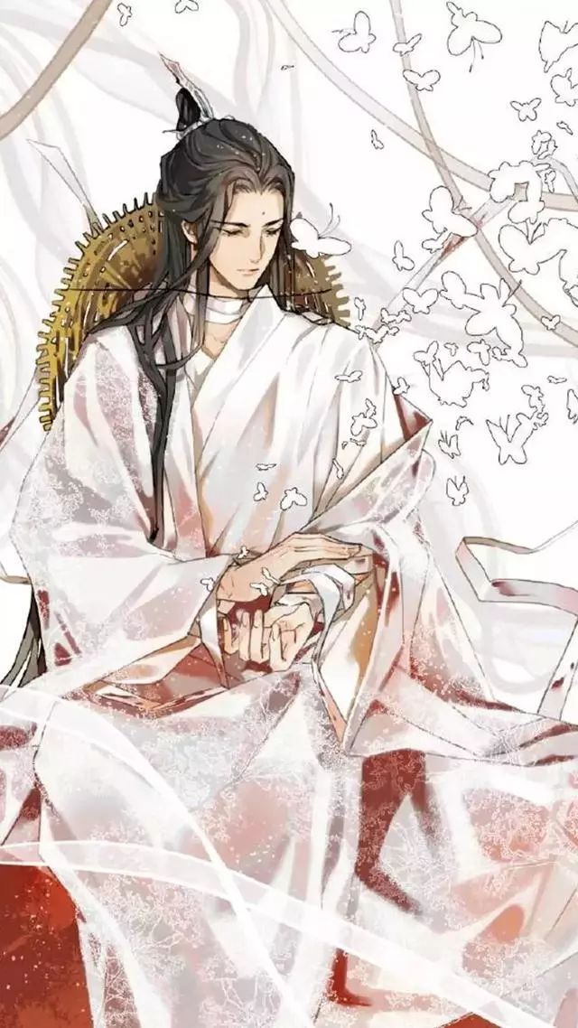 16款手绘唯美古风图片：一花一世界
