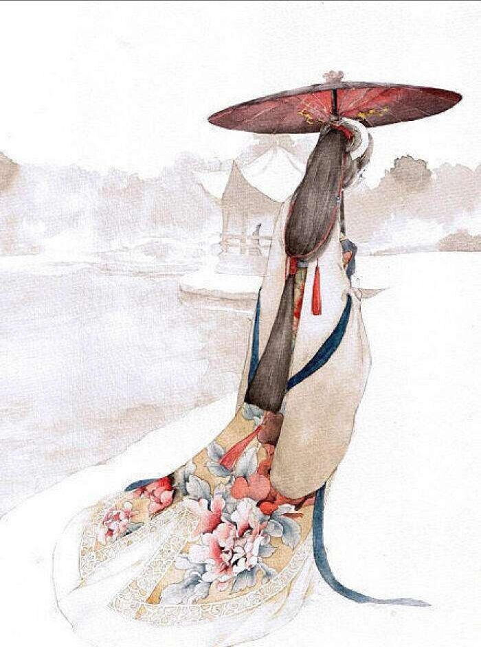 6款唯美古风图片：乱世笙歌，深情天下