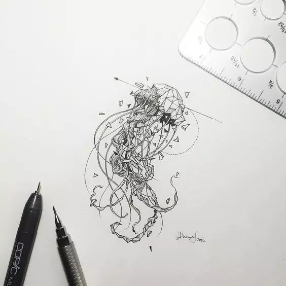 惊叹的动物手绘插画：学霸与艺术的完美融合