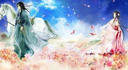 唯美古风图片：若相依，莫别离
