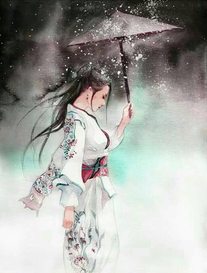 6款唯美古风图片：只为伊人憔悴