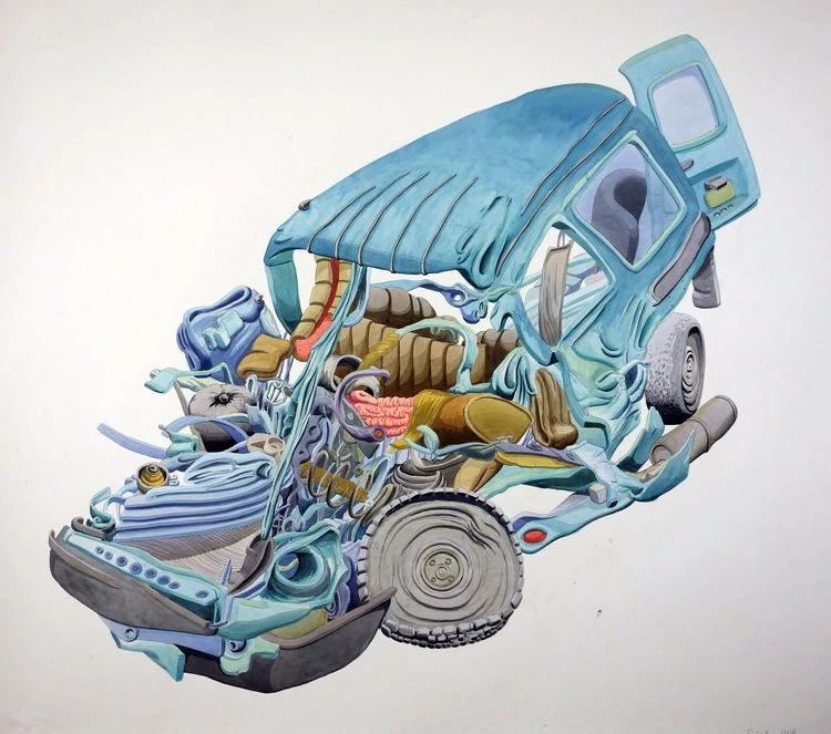 一组天马行空插画作品：看不一样的视觉世界!