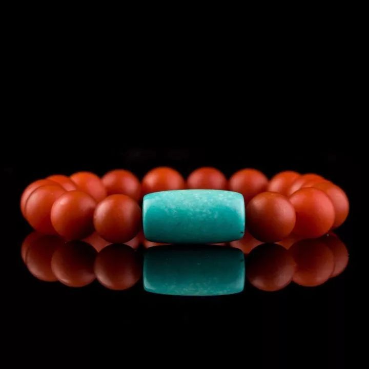 迷恋的红，南红手串之美！