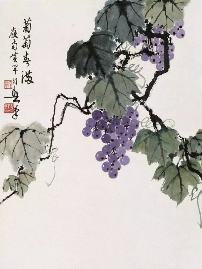 美人如葡萄，秀美如国画！