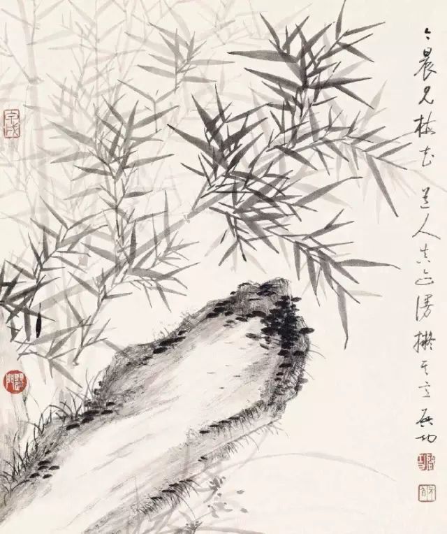 国画竹子：竹语竹画君子当如竹！