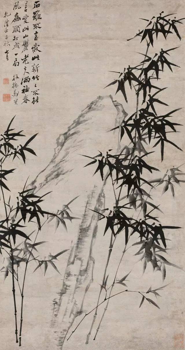 国画竹子：竹语竹画君子当如竹！
