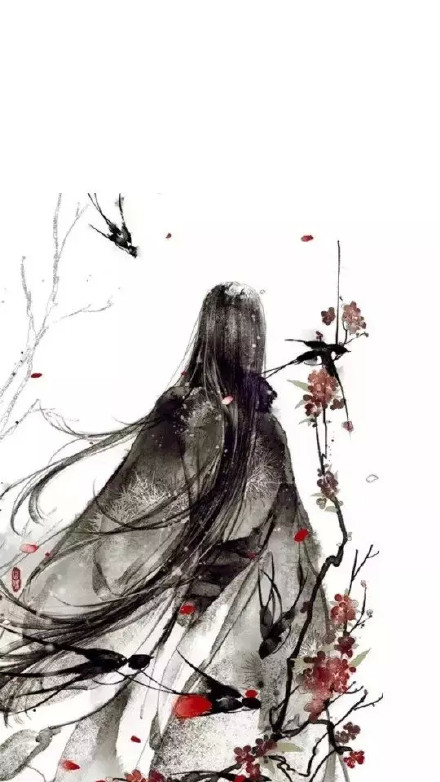 10张背影古风图片，一袭背影耐人寻味