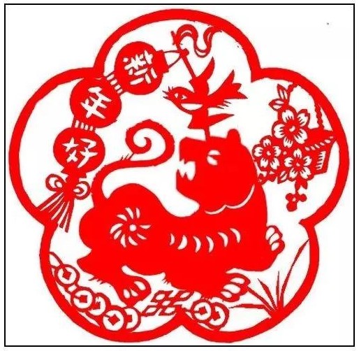 寅——赏“虎”剪纸，23张虎剪纸图集