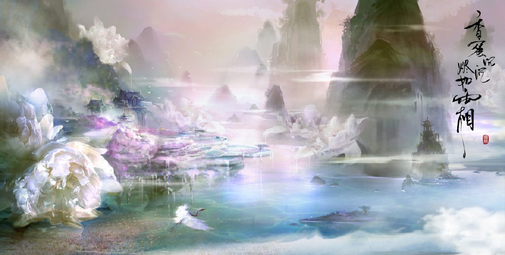 《香蜜沉沉烬如霜》高清壁纸图，美的如仙境