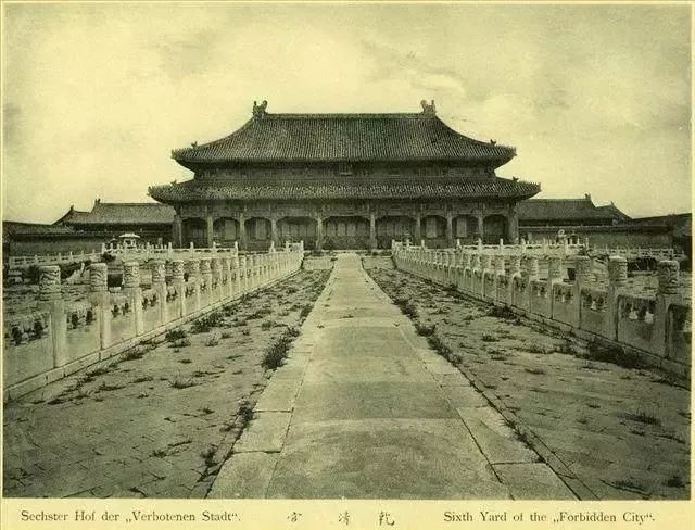 领越百年前的故宫风采，中国古建筑美哉！