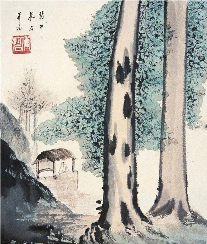 国画山水图集(41张)，高清国画图片欣赏