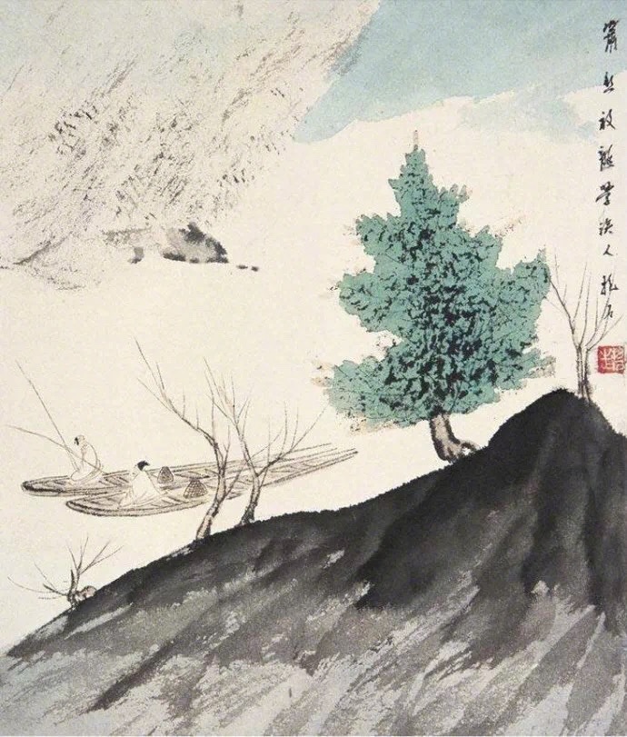 国画山水图集(41张)，高清国画图片欣赏