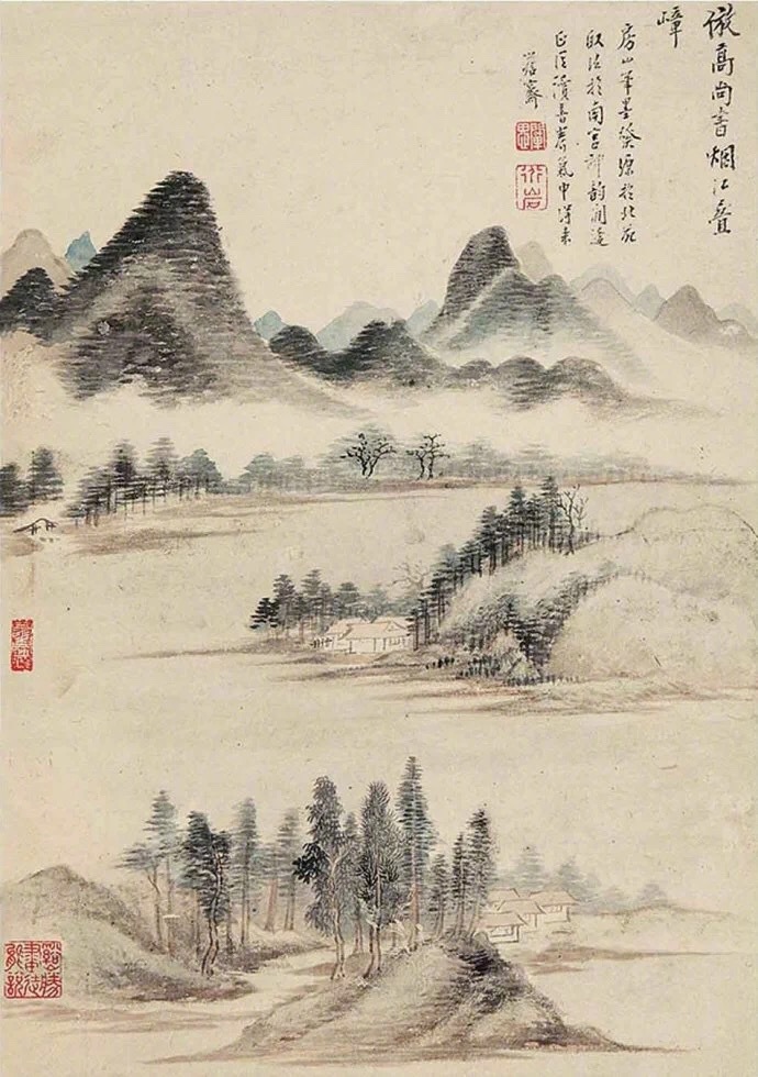 国画山水图集(41张)，高清国画图片欣赏