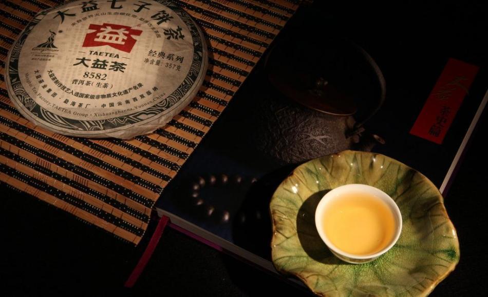品茶七子饼茶图片素材下载