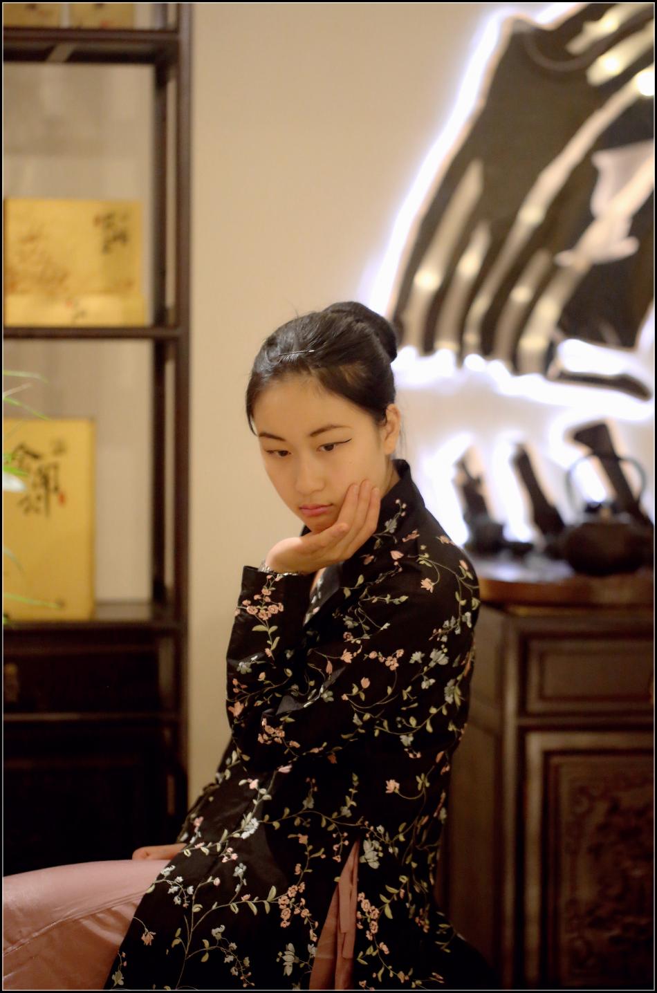 美女茶韵书味图片8