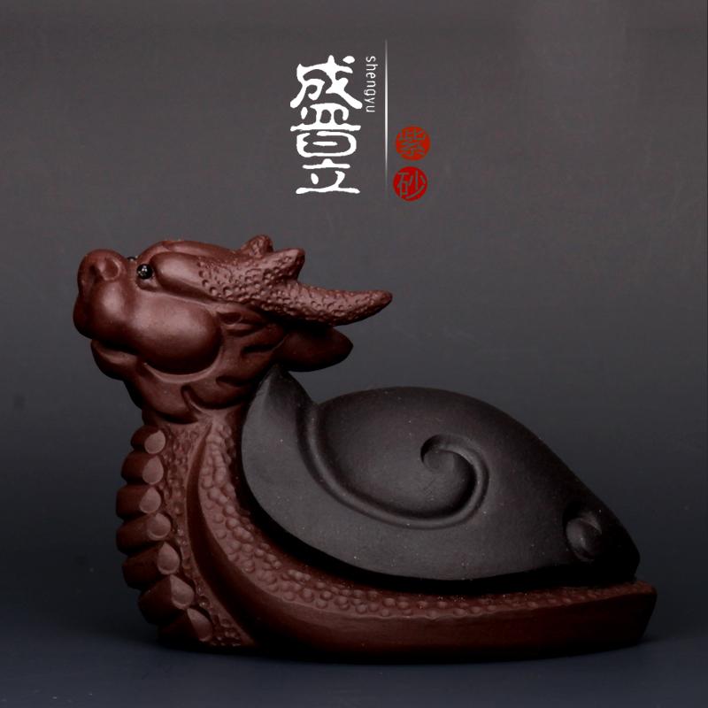 宜兴正品紫砂龟龙茶宠图片