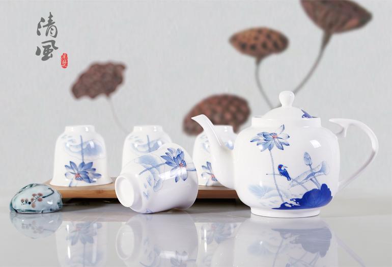 青花瓷功夫茶具套装4