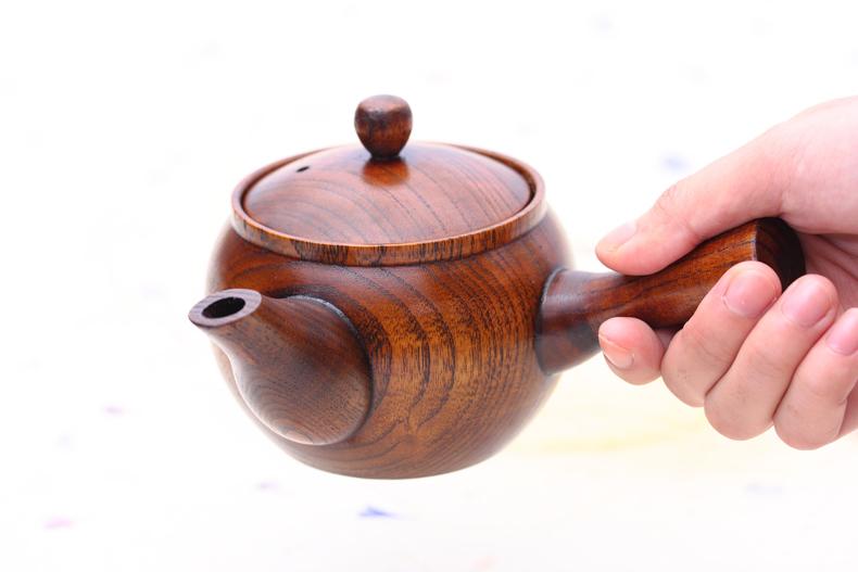 木制茶壶茶具图片