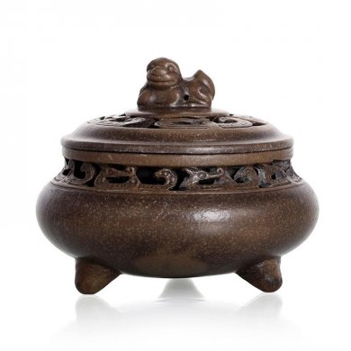仿古香熏炉摆件茶具配套图片