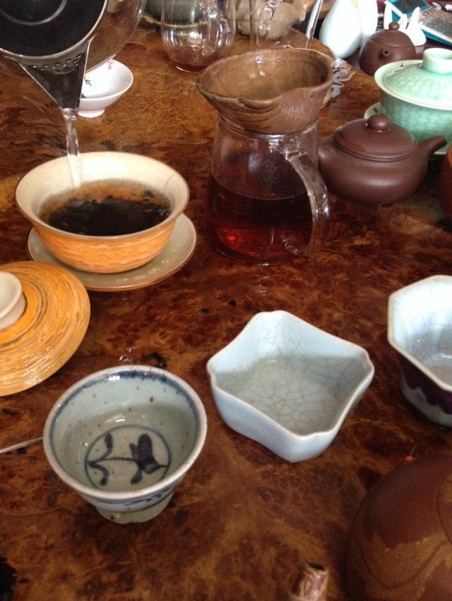 老熟茶冲泡图片