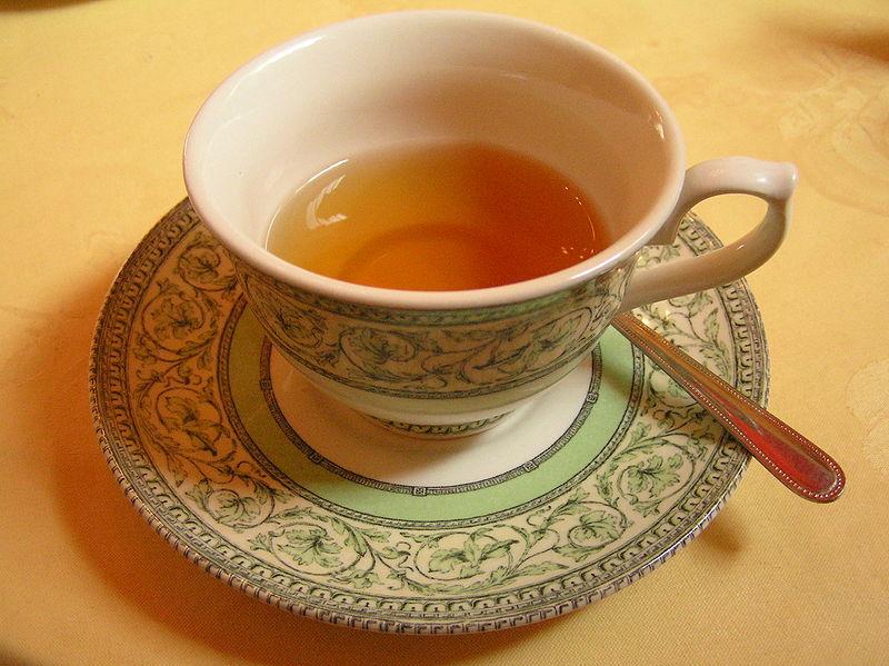 一杯清茶摄影图片