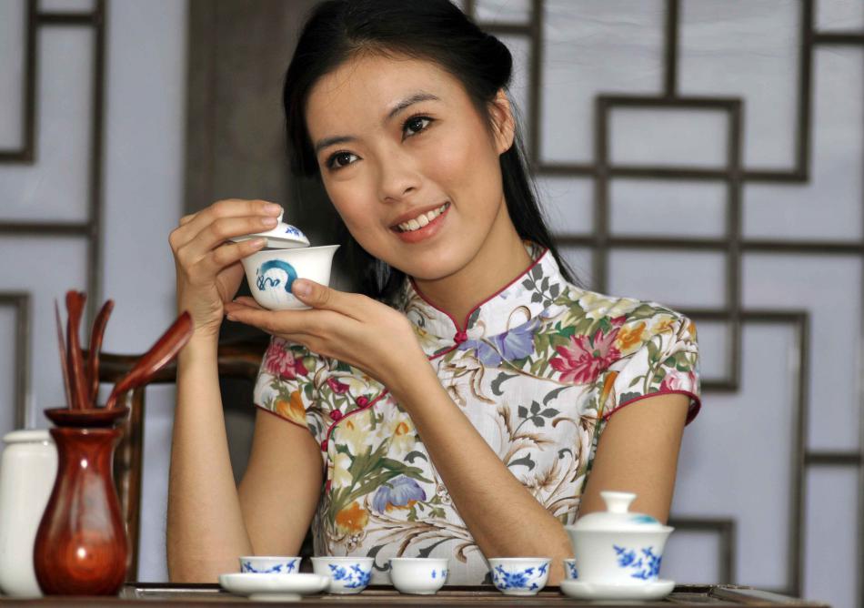 请喝一杯茶  女人如茶，风情万种 (9/14)