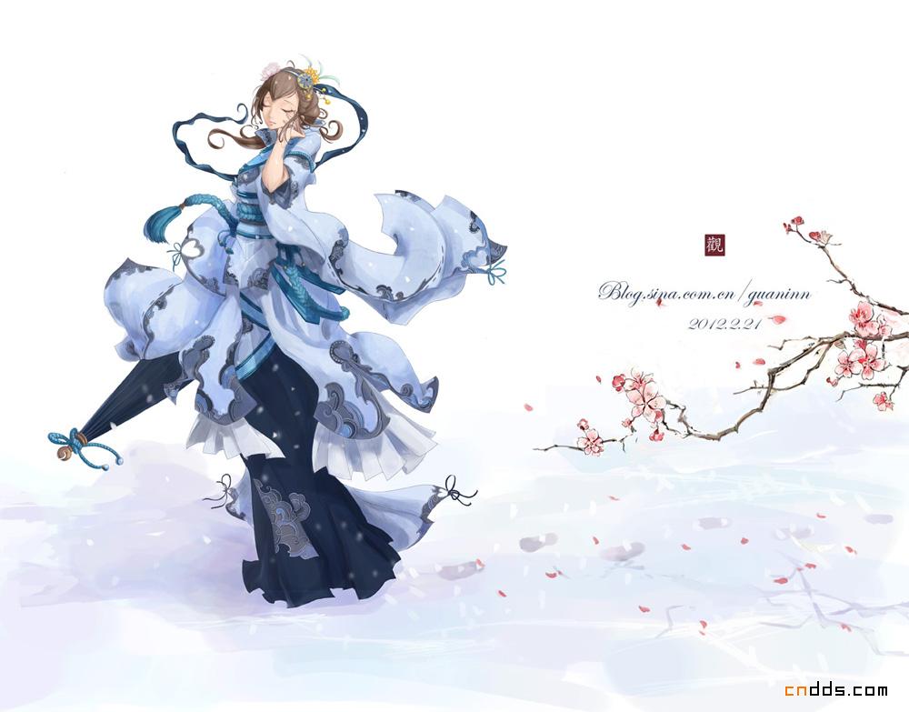 性感时尚色彩鲜艳的时尚插画设计